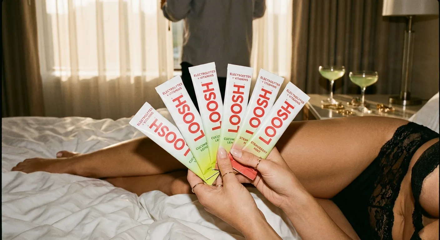 LOOSH Flasche im Einsatz